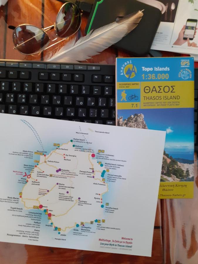 Το Σπίτι Με Το Πηγάδι - Wellcottage Thassos Skála Kallirákhis Екстериор снимка