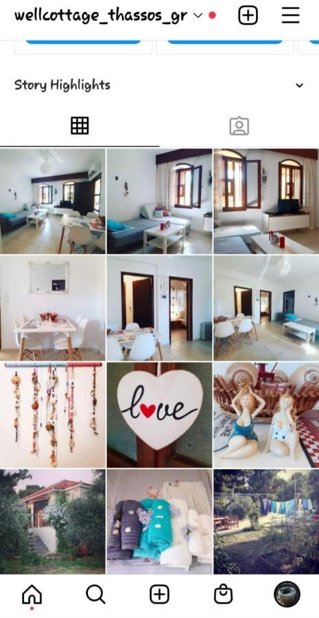Το Σπίτι Με Το Πηγάδι - Wellcottage Thassos Skála Kallirákhis Екстериор снимка
